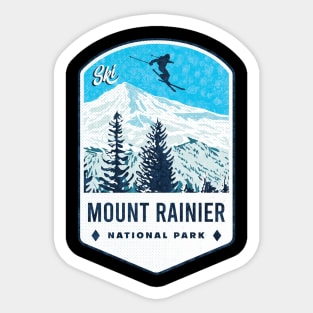 Ski Mount Rainier National Park - South Face Sticker